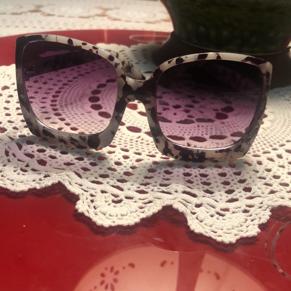 Trendy classy Vintage Oversized Women Luxury Brand Square sunnies (Retro) - Picture 5 of 5